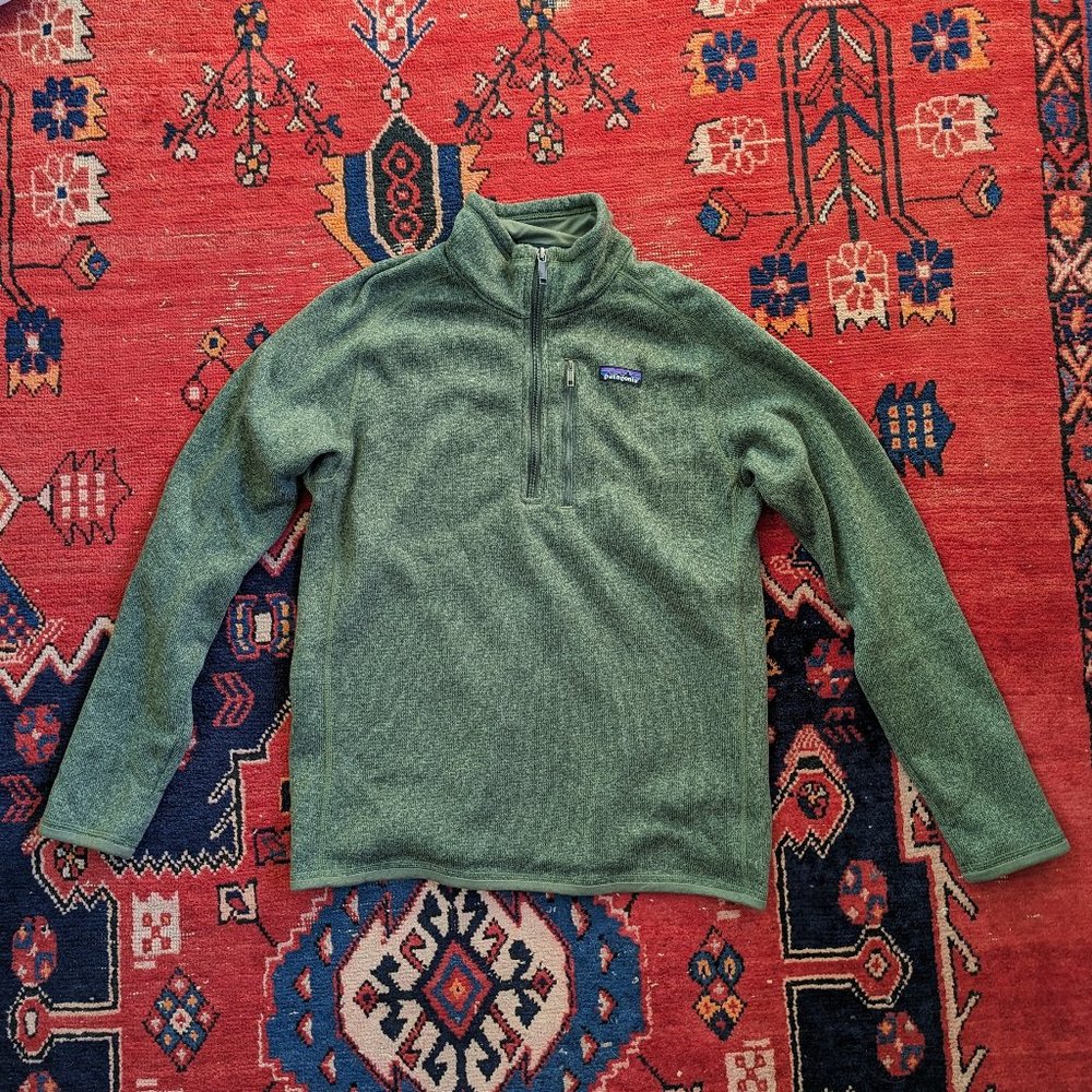 Patagonia Better Sweater 1/4-Zip Fleece Mens Medium